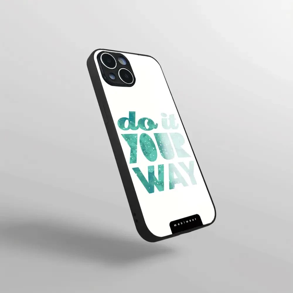 Lesklý kryt Mobiwear Glossy - Samsung Galaxy A70 - G080G Do it your way - VÝPRODEJ