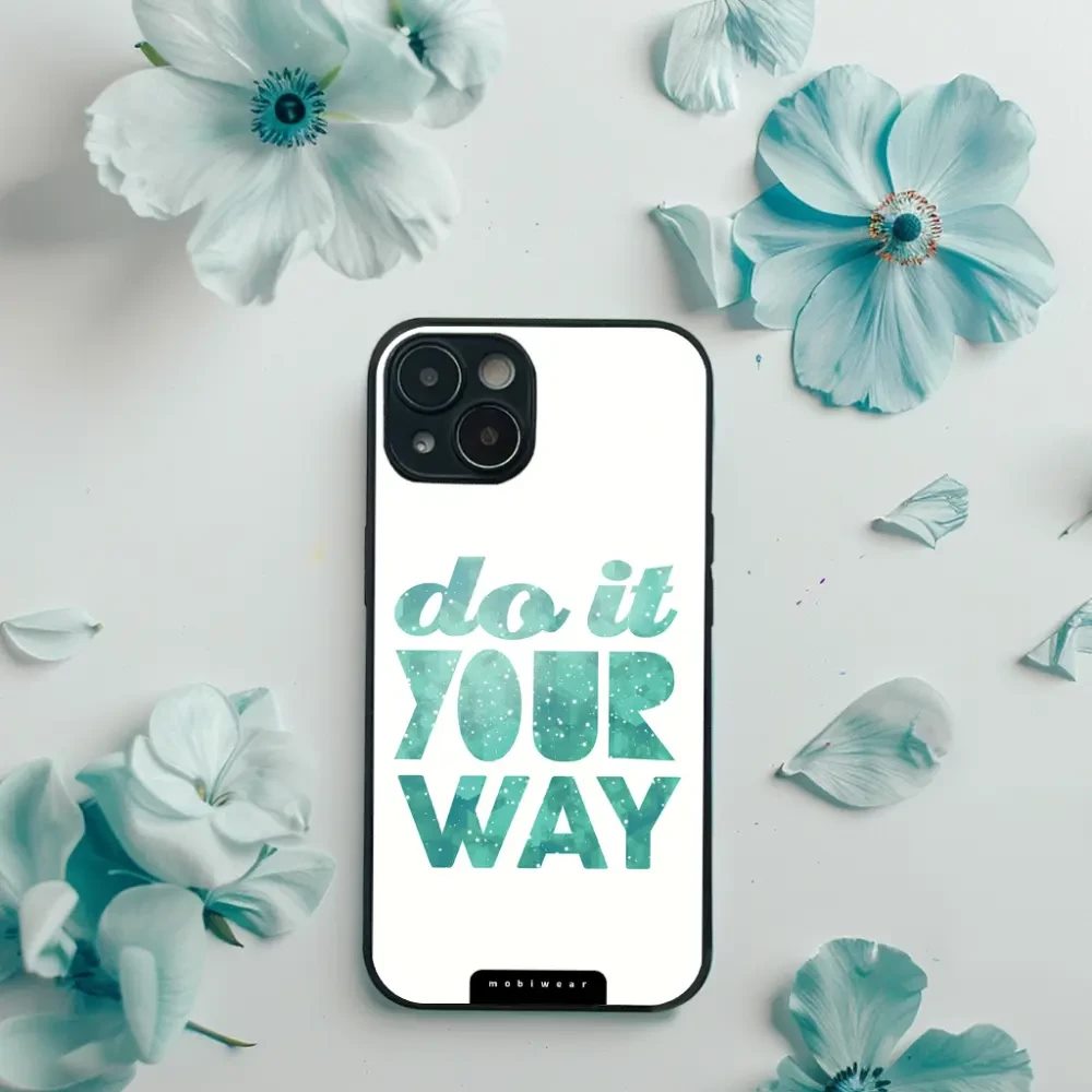 Lesklý kryt Mobiwear Glossy - Samsung Galaxy A70 - G080G Do it your way - VÝPRODEJ
