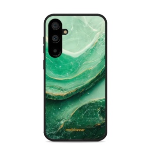 Lesklý kryt Mobiwear Glossy - Samsung Galaxy S23 FE - G023G - Zelený mramor