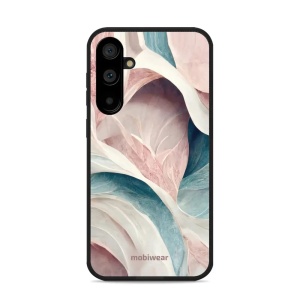 Lesklý kryt Mobiwear Glossy - Samsung Galaxy S23 FE - G026G - Růžový a zelenkavý mramor
