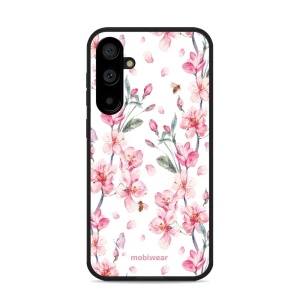 Lesklý kryt Mobiwear Glossy - Samsung Galaxy S23 FE - G033G - Růžové květy