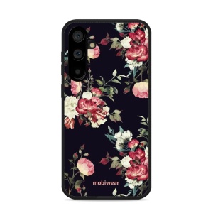 Lesklý kryt Mobiwear Glossy - Samsung Galaxy S23 FE - G040G - Růže na černé