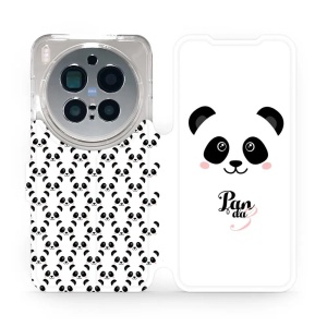 Flipové pouzdro Mobiwear - Vivo X300 Pro - M030P Panda Amálka