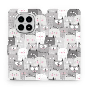 Flipové pouzdro Mobiwear - Xiaomi Redmi Note 15 4G - M099P Kočičky