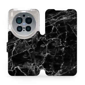 Flipové pouzdro Mobiwear - Vivo X300 Pro - V056P Černý mramor