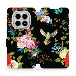 Flipové pouzdro Mobiwear - Xiaomi Redmi Note 15 4G - VD09S Ptáčci a květy