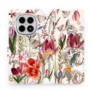 Flipové pouzdro Mobiwear - Xiaomi Redmi Note 15 4G - MP01S Rozkvetlá louka