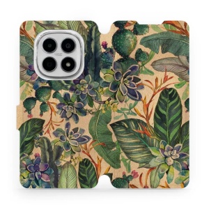 Flipové pouzdro Mobiwear - Xiaomi Redmi Note 15 4G - VP05S Sukulenty
