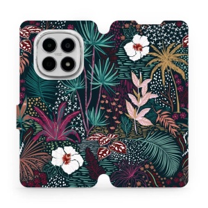 Flipové pouzdro Mobiwear - Xiaomi Redmi Note 15 4G - VP13S Temná flóra