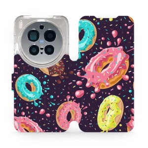 Flipové pouzdro Mobiwear - Vivo X300 Pro - VP19S Donutky