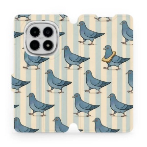 Flipové pouzdro Mobiwear - Xiaomi Redmi Note 15 4G - VP91S Holubi