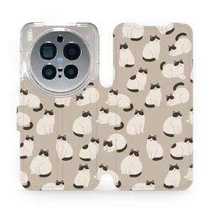 Flipové pouzdro Mobiwear - Vivo X300 Pro - V160S Kočičáci