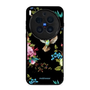 Lesklý kryt Mobiwear Glossy - Vivo X300 Pro - G041G - Ptáček a květy