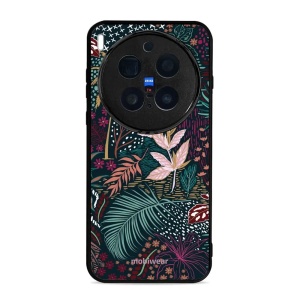 Lesklý kryt Mobiwear Glossy - Vivo X300 Pro - G043G - Temná flóra