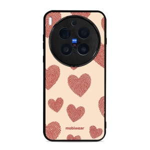 Lesklý kryt Mobiwear Glossy - Vivo X300 Pro - GP93G Otisk srdce