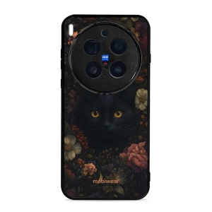 Lesklý kryt Mobiwear Glossy - Vivo X300 Pro - G161G Temná kočka