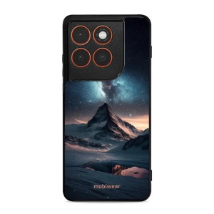Lesklý kryt Mobiwear Glossy - Motorola Edge 70 - G006G Hora s hvězdnou oblohou