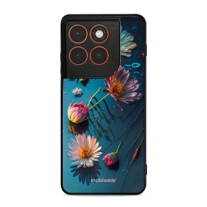 Lesklý kryt Mobiwear Glossy - Motorola Edge 70 - G013G Květy na hladině
