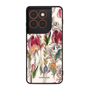 Lesklý kryt Mobiwear Glossy - Motorola Edge 70 - G031G - Rozkvetlá louka