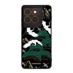 Lesklý kryt Mobiwear Glossy - Motorola Edge 70 - G042G - Jeřábi