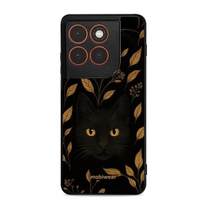 Lesklý kryt Mobiwear Glossy - Motorola Edge 70 - G164G Černá kočka