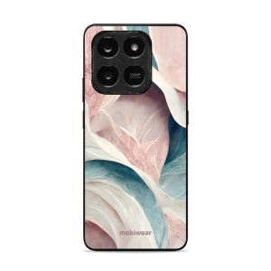 Lesklý kryt Mobiwear Glossy - Honor X7d / Honor 400 Smart- G026G - Růžový a zelenkavý mramor