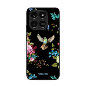 Lesklý kryt Mobiwear Glossy - Honor X7d / Honor 400 Smart- G041G - Ptáček a květy