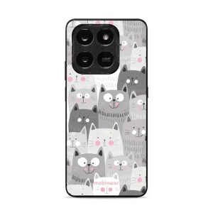 Lesklý kryt Mobiwear Glossy - Honor X7d / Honor 400 Smart- G045G - Kočičky