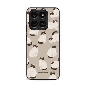 Lesklý kryt Mobiwear Glossy - Honor X7d / Honor 400 Smart- G160G Kočičáci