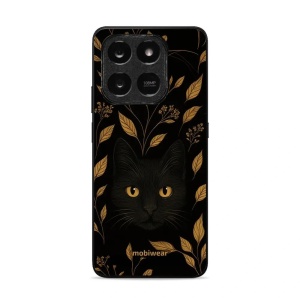 Lesklý kryt Mobiwear Glossy - Honor X7d / Honor 400 Smart - G164G Černá kočka