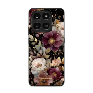 Lesklý kryt Mobiwear Glossy - Honor X7d / Honor 400 Smart- G169G Zlatavé kvítky
