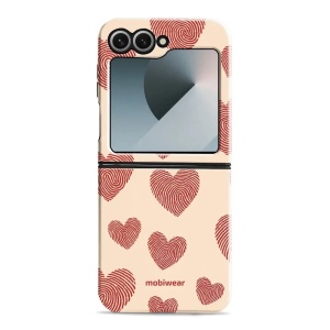 Odolný obal Mobiwear Elite Pro - Samsung Galaxy Z Flip 7 FE - EP93E Otisk srdce