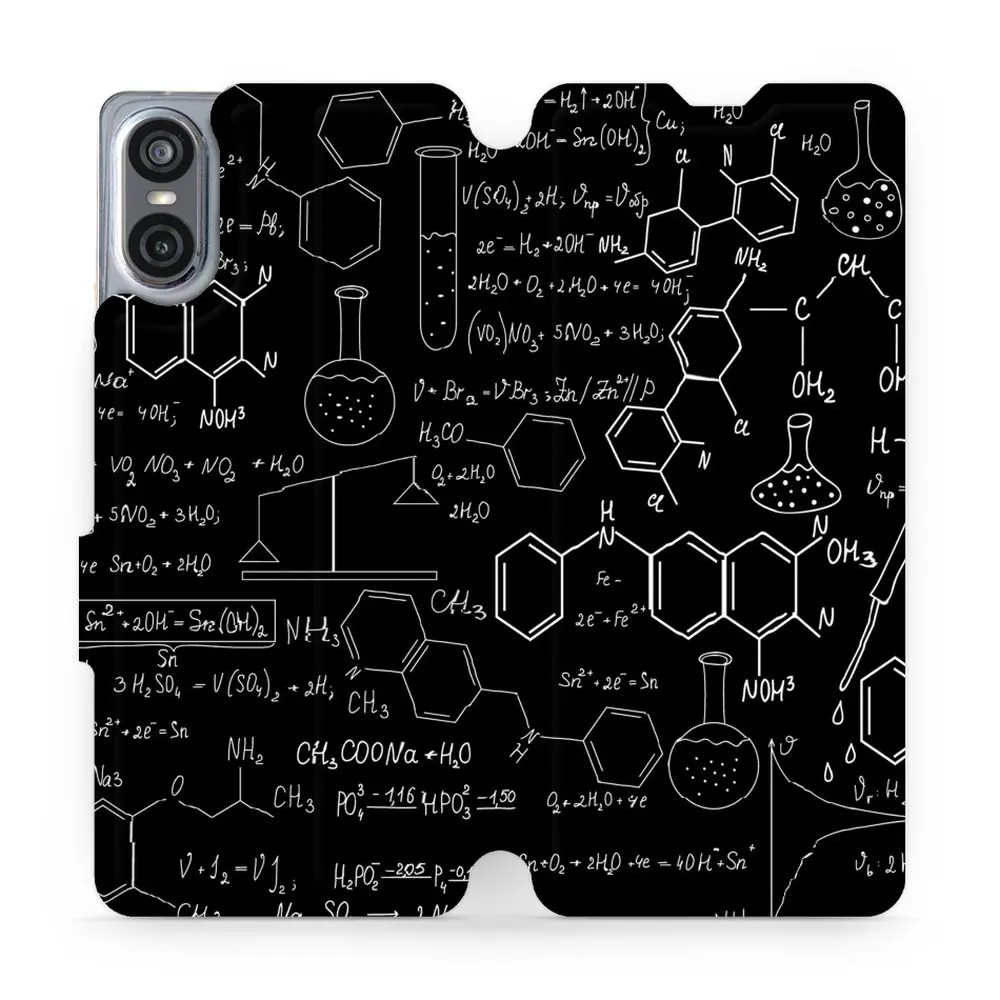 Flipové pouzdro Mobiwear - Sony Xperia 10 VI - V060P Vzorečky