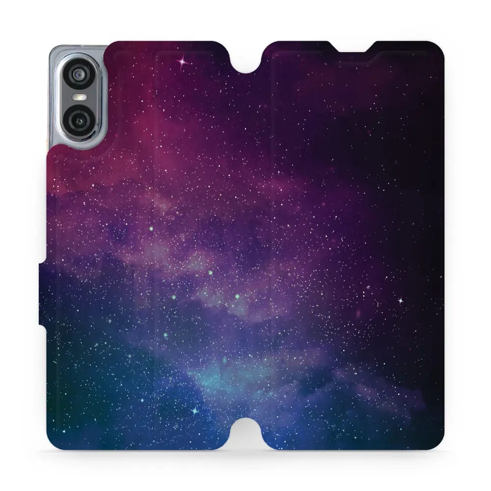 Flipové pouzdro Mobiwear - Sony Xperia 10 VI - V147P Mlhovina