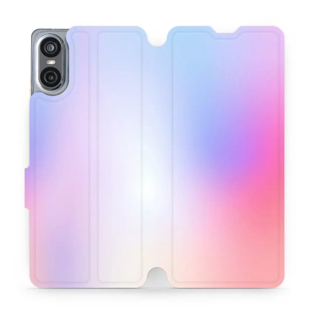 Flipové pouzdro Mobiwear - Sony Xperia 10 VI - VP65S Nachový odstín