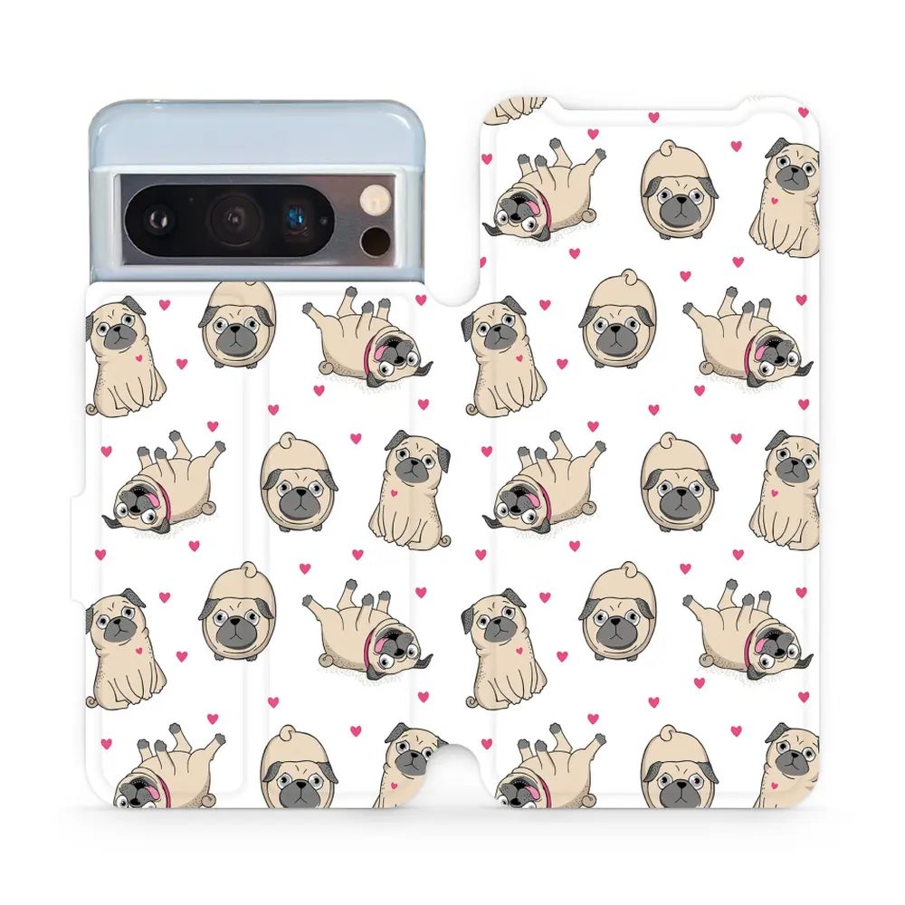 Flipové pouzdro Mobiwear - Google Pixel 8 Pro - M097P Mopsíci