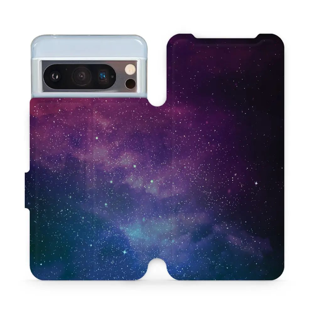 Knížkové flip pouzdro Mobiwear - Google Pixel 8 Pro - V147P Mlhovina - VÝPRODEJ