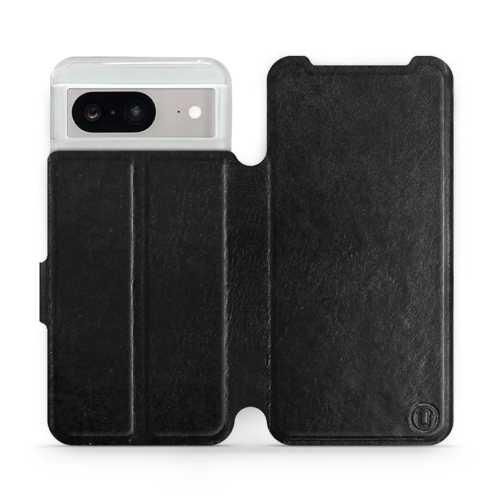 Flipové pouzdro Mobiwear - Google Pixel 8 - Černé a šedé