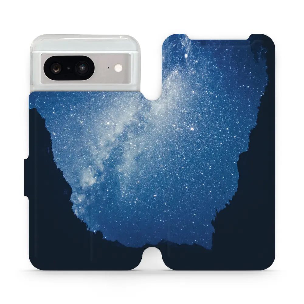 Flipové pouzdro Mobiwear - Google Pixel 8 - M146P Galaxie