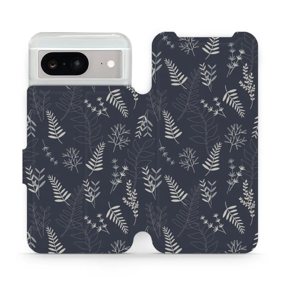 Flipové pouzdro Mobiwear - Google Pixel 8 - VP15S Kapradiny
