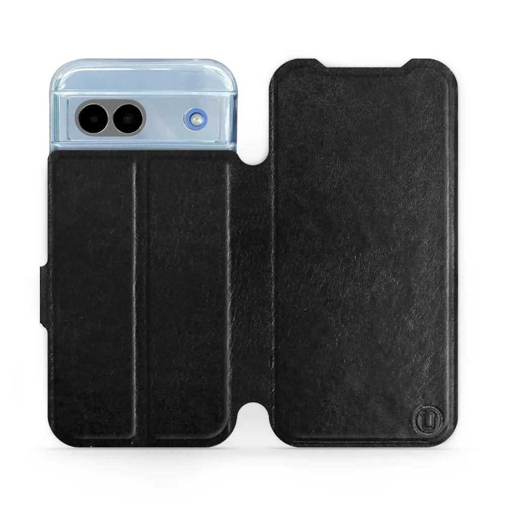 Flipové pouzdro Mobiwear - Google Pixel 8A - Černé a šedé