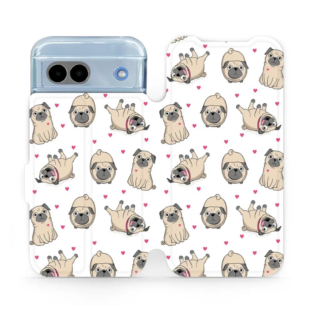 Flipové pouzdro Mobiwear - Google Pixel 8A - M097P Mopsíci