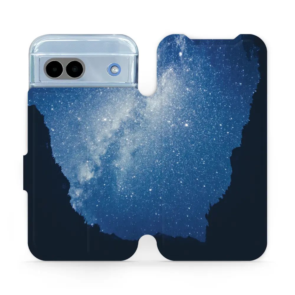Flipové pouzdro Mobiwear - Google Pixel 8A - M146P Galaxie