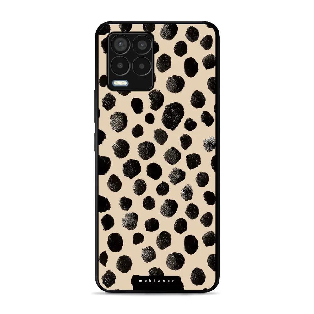 Lesklý kryt Mobiwear Glossy - Realme 8 Pro - GA50G Černé puntíky