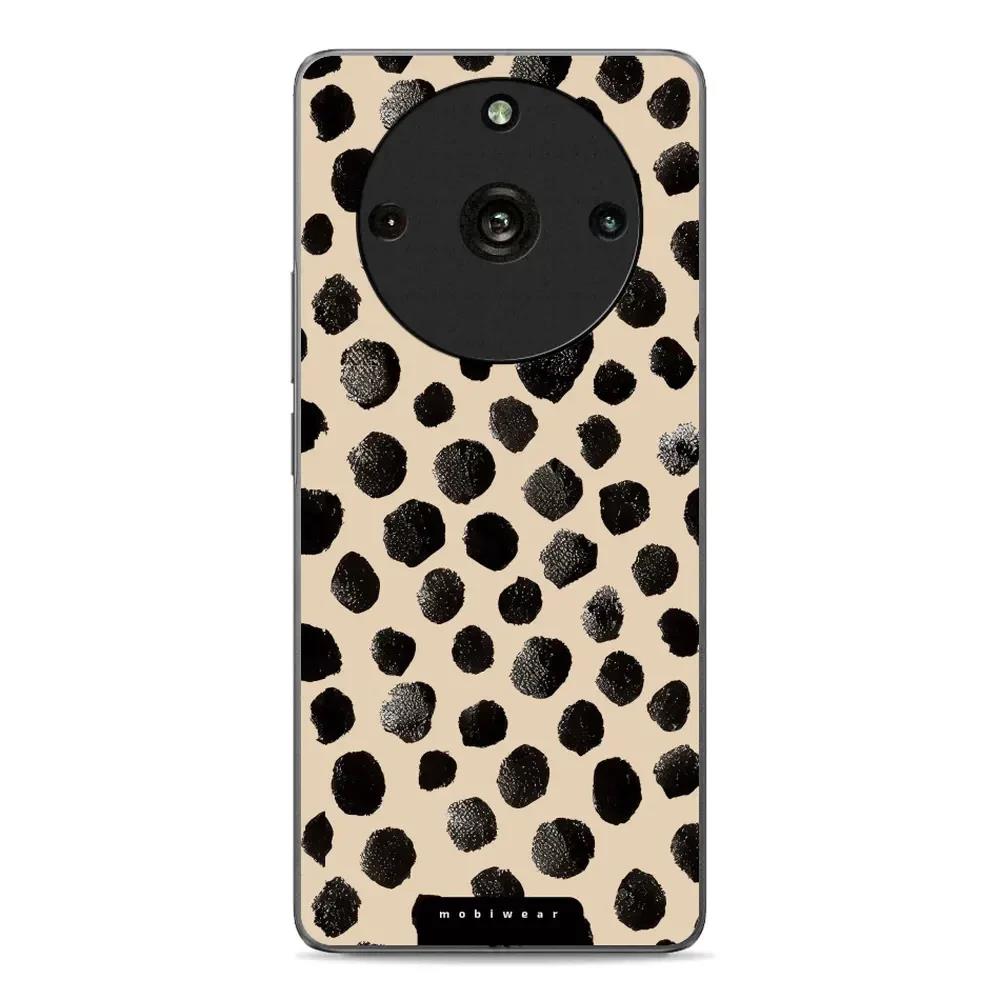 Lesklý kryt Mobiwear Glossy - Realme 11 Pro Plus - GA50G Černé puntíky