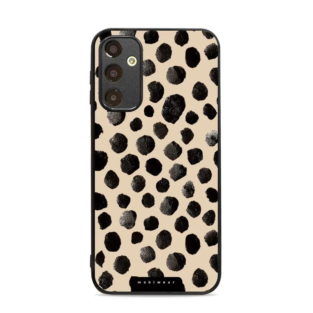 Lesklý kryt Mobiwear Glossy - Samsung Galaxy A25 5G - GA50G Černé puntíky