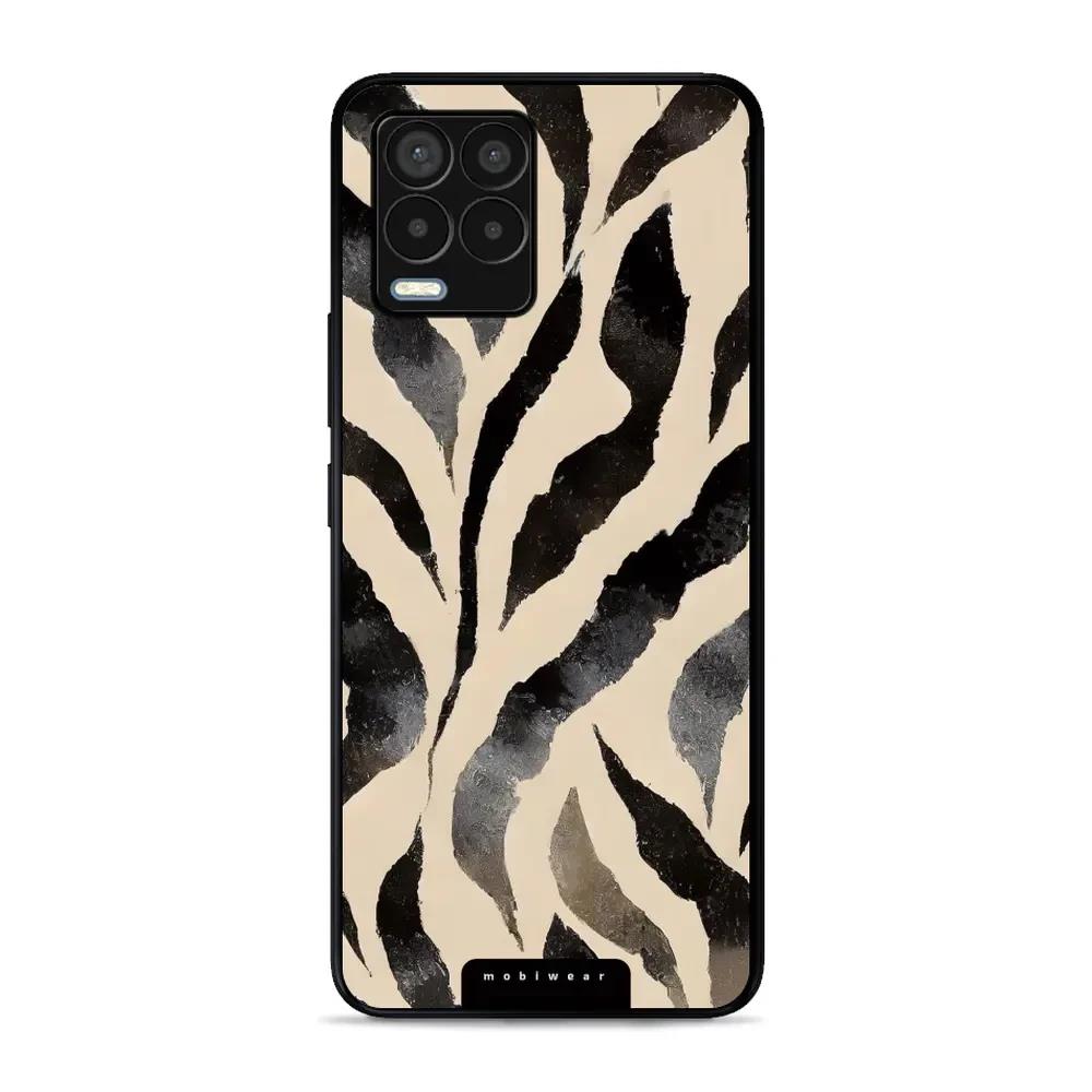 Lesklý kryt Mobiwear Glossy - Realme 8 Pro - GA53G Zebří