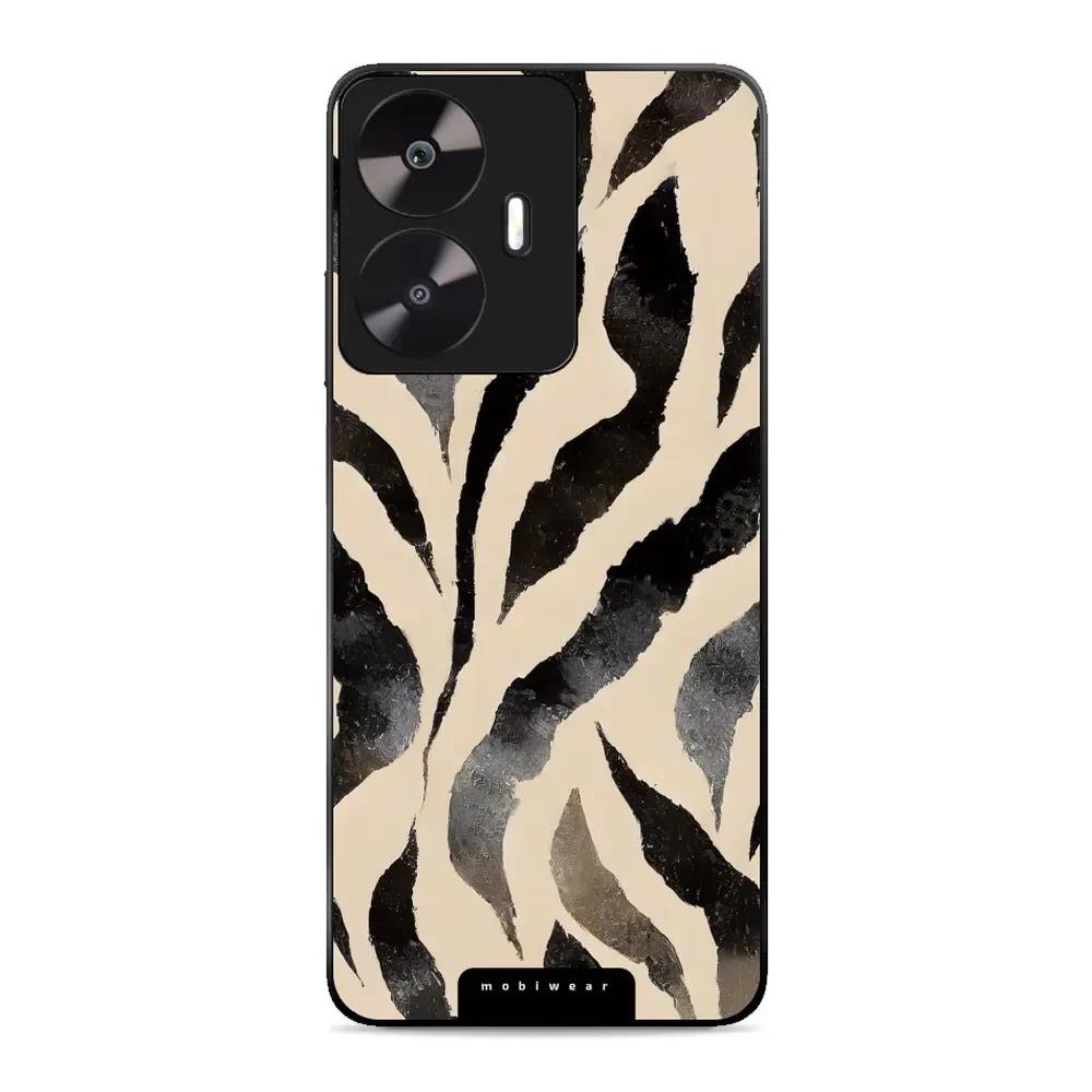 Lesklý kryt Mobiwear Glossy - Realme C55 - GA53G Zebří