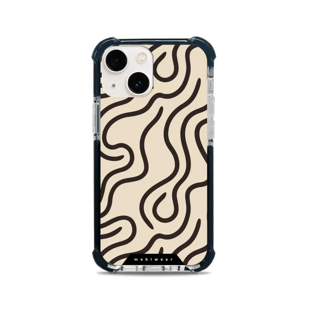 Odolný obal Mobiwear MagSafe Elite Bumper - Apple iPhone 13 Mini - DA60D Linky