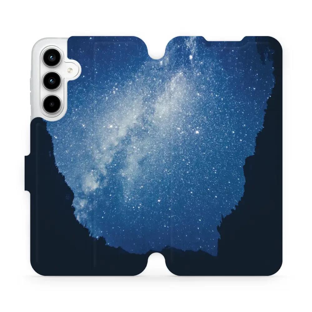 Flipové pouzdro Mobiwear - Samsung Galaxy A35 5G - M146P Galaxie